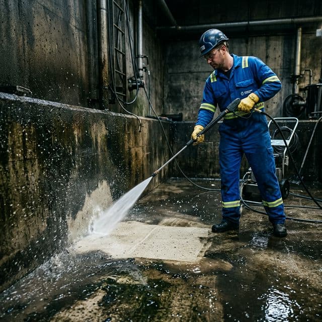 Underground Sump Clean